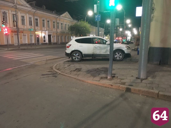 В аварии на Московской травмировалась женщина