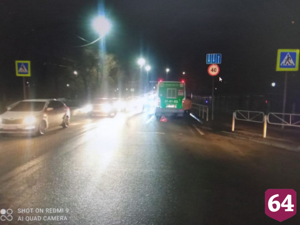 За день в Саратове сбили четырех пешеходов