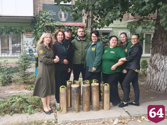 В Саратов привезли землю с полей боев для увековечивания памяти воинов СВО