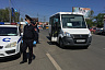 Автоинспекторы Саратова вручали водителям автобусов маски