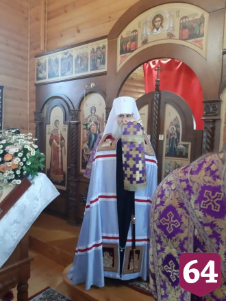 Митрополит Лонгин освятил храм в Петровске