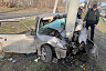 В Саратове один человек погиб и пятеро пострадали в ДТП со столбом