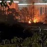 В Энгельсе пять пожарных расчетов тушили расселенный дом