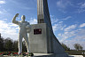 Под Саратовом установили макет капсулы корабля Белки и Стрелки 