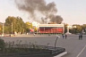 Пожарные отбивали от огня нежилой дом в центре Энгельса