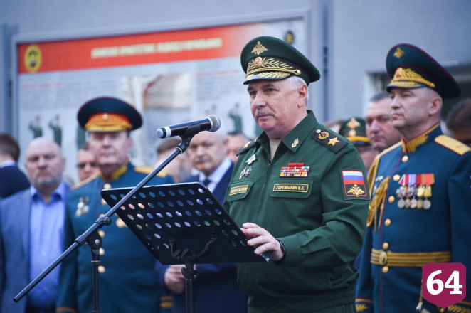 Первые курсанты Саратовского химучилища приняли военную присягу