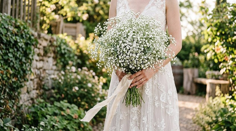 Саратовцам рассказали о букетах из гипсофил