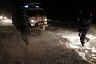 Спасатели эвакуируют застрявших на саратовских трассах людей